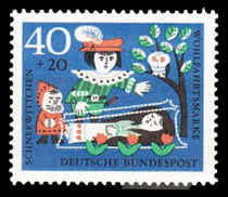 ドイツ グリム童話切手　白雪姫