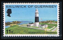 ガーンジー島の灯台切手