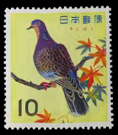 鳥シリーズ切手