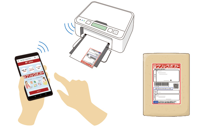 クリックポストの送り方 を画像で解説 スマホ印刷と発送方法は 切手買取りナビさん