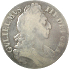 イギリス-クラウン銀貨-ウィリアム3世