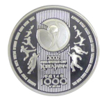 2002 FIFAワールドカップ記念1000円銀貨