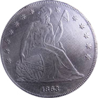 1888年-アメリカ-50セント銀貨-シーテッドリバティ