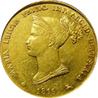イタリア-パルマ-1815-40リレ-マリアルイーザ-金貨